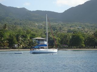 dominica at anchor