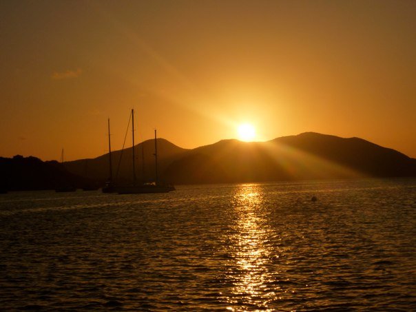 sunset isle des saintes
