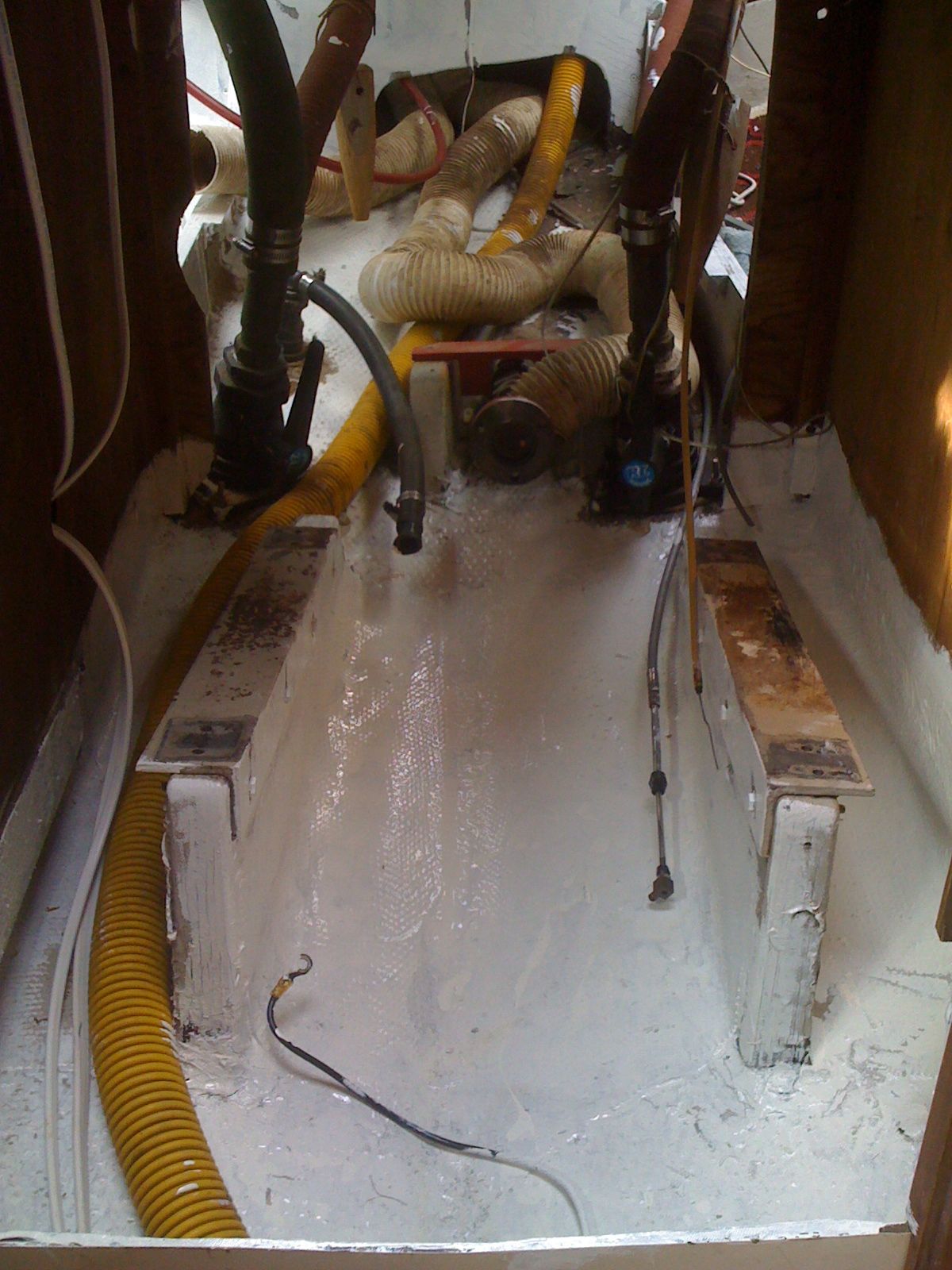 painted engine room