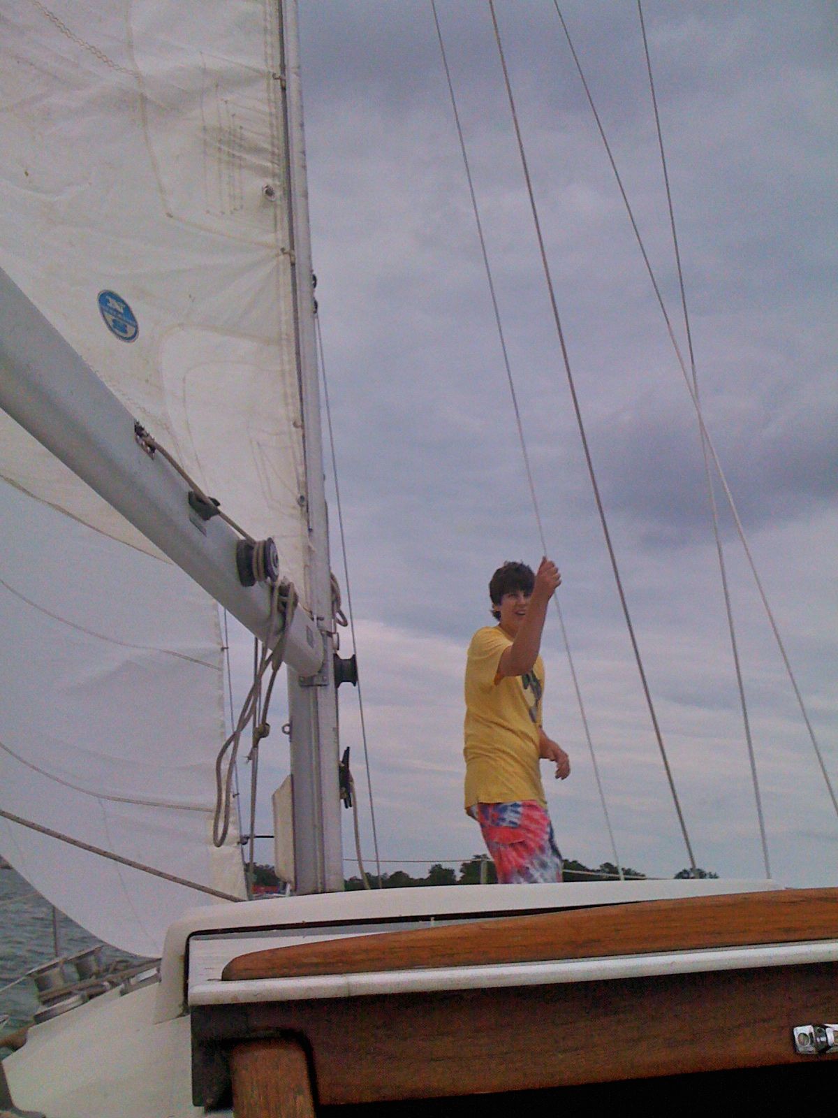 ian first sail