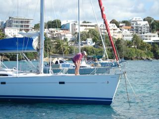 ian wilson looking at anchor