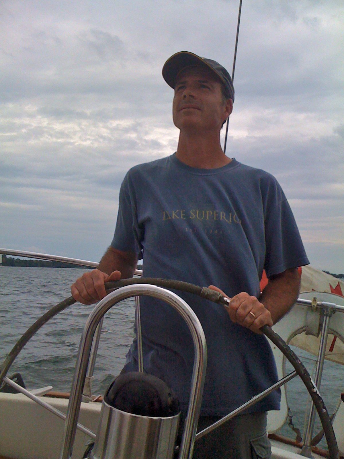 john check sails first sail