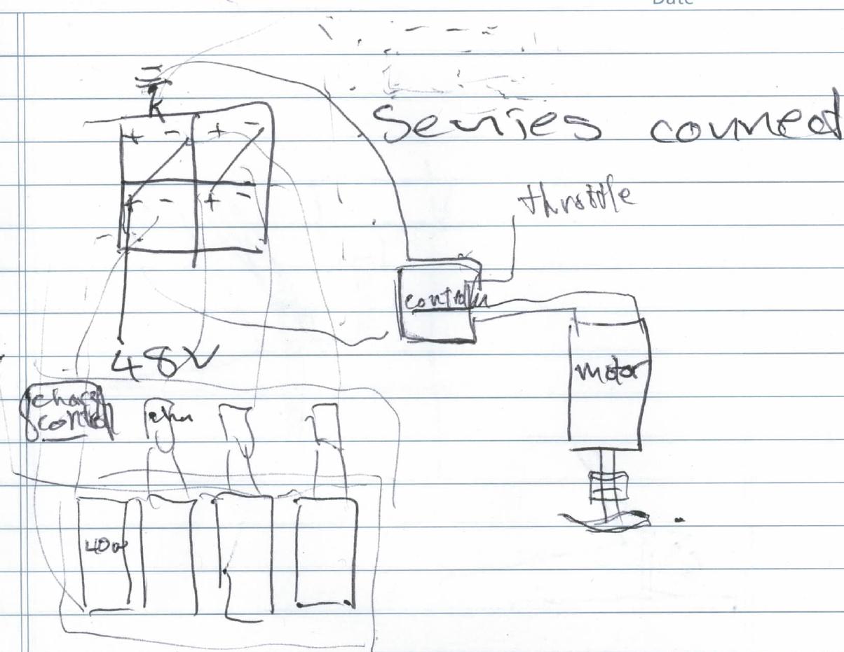 series connect electric motor sketch1